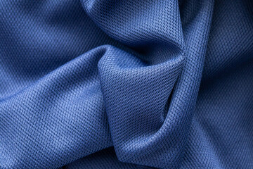 Blue sports clothing fabric football shirt jersey texture