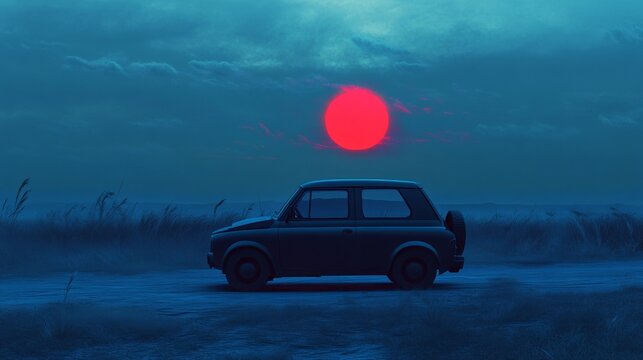 A car that helps people reconnect with lost loved ones by retracing significant journeys. 