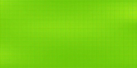 Dots halftone green color pattern gradient texture with technology digital background. Dots pop art comics with nature graphic design.