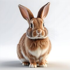 Fototapeta premium Adorable Brown Rabbit