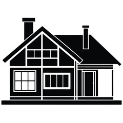 house sketch vector illustration