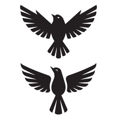 vector illustration of a bird