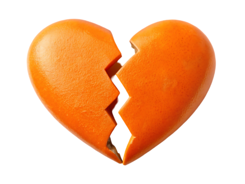 Broken Heart, Orange, Sadness, Love