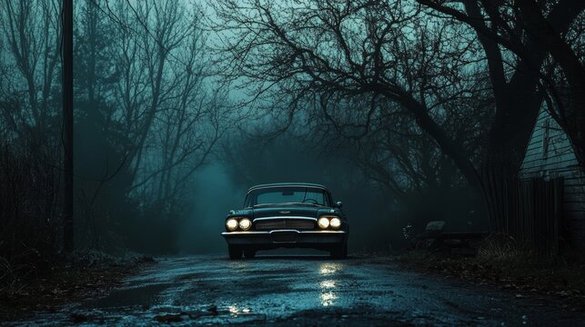 A person buys a car that once belonged to someone they lost, and the car starts to behave strangely.