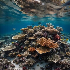 Vibrant Coral Reef Ecosystem