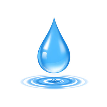 Gotas de agua cayendo
