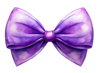 Purple Bow Clipart: Free Download