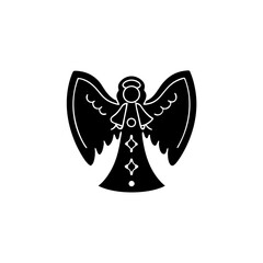 creative details Angel Icon Vector Illustration