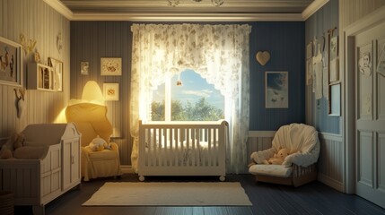 Fototapeta premium How did you prepare your home for the arrival of your baby?