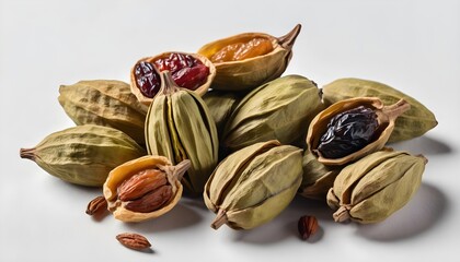 Green Cardamom Pods with Assorted Raisins