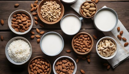 Homemade Almond and Cashew Milk - Nut Milk Variety