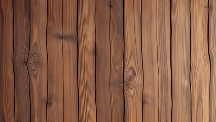 Fototapeta premium Sunlit Wood Panel Wall