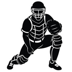 Strong vector sport characters depict an American football player and a hockey player in dynamic, comic-style illustration