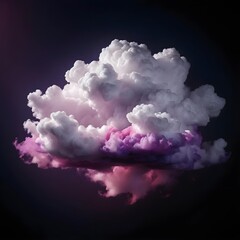 Dreamy Pink and Purple Cloud Formation