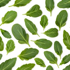 Fototapeta premium Green Leaves Pattern