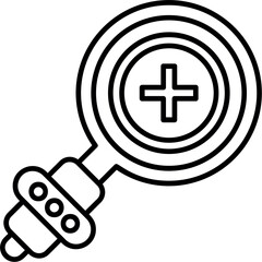 Fototapeta premium Magnifying Glass icon