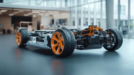 Fototapeta premium How does regenerative braking in EVs improve energy efficiency?