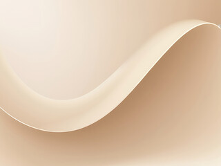 Elegant Beige Abstract Background with Soft Gradient Texture for Minimalist Design Themes