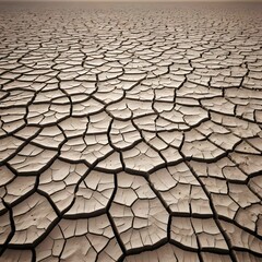 Cracked Earth, Dry Soil, Drought Texture