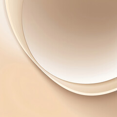 Elegant Beige Abstract Background with Soft Gradient Texture for Minimalist Design Themes