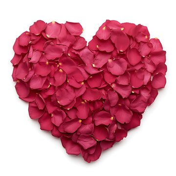 Rose Petals Heart Shape (1)