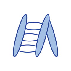 Ladder Icon vector stock illustration