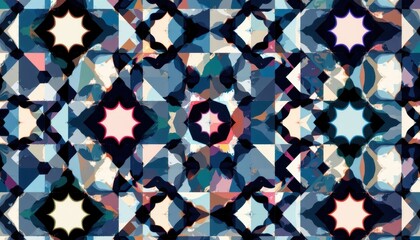 Geometric Patterns Incorporate geometric patterns or tessellations into the background for added depth and a modern touch.