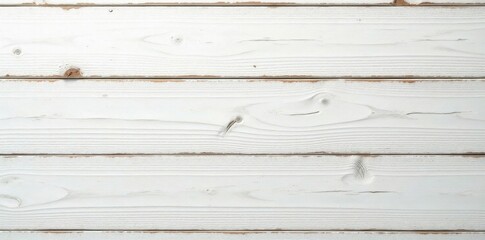 Obraz premium Distressed white wooden boards with intricate grain, wooden finishes, distressed wood, minimalist decor