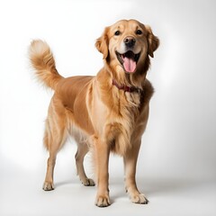 Happy Golden Retriever Dog