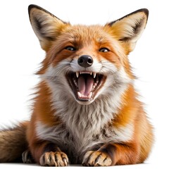 Fototapeta premium Happy Red Fox