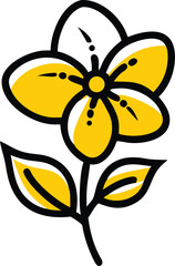 Sweet Pea, Clematis, Foxglove, Dahlia, Hollyhock, Calendula, Larkspur, Baby’s Breath (Gypsophila), Delphinium, Forget-Me-Not, flower logo icon