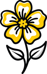 Sweet Pea, Clematis, Foxglove, Dahlia, Hollyhock, Calendula, Larkspur, Baby’s Breath (Gypsophila), Delphinium, Forget-Me-Not, flower logo icon