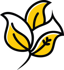 Sweet Pea, Clematis, Foxglove, Dahlia, Hollyhock, Calendula, Larkspur, Baby’s Breath (Gypsophila), Delphinium, Forget-Me-Not, flower logo icon