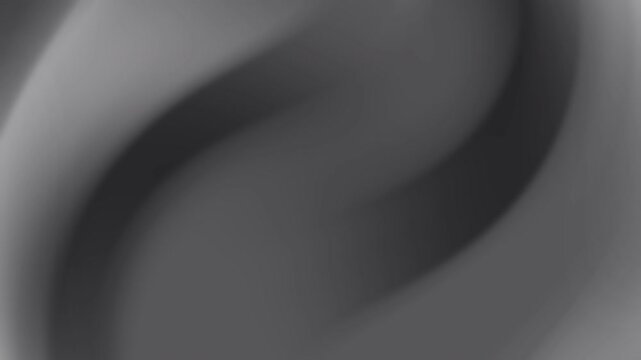Gray abstract background with soft curves. Suitable for presentations, website designs, and social media graphics, adding a modern touch.
