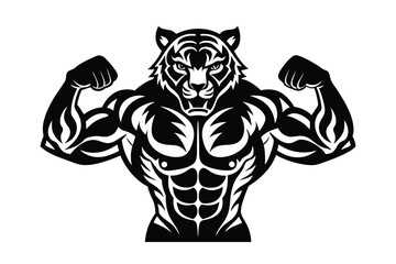 tiger-bodybuilder-vector-icons--.eps