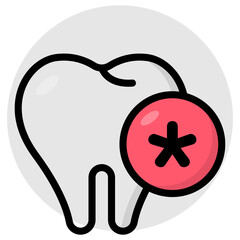 Premium download icon of tooth