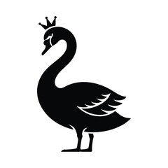 Fototapeta premium Peacock Bird Silhouette vector illustration