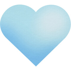 blue heart paper texture