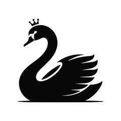 Peacock Bird Silhouette vector illustration