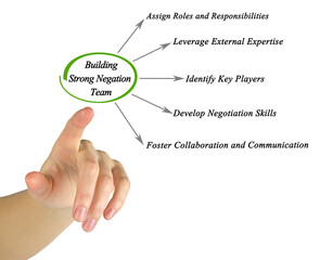 Building a Strong Negation Team