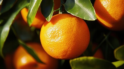 Fresh Orange Citrus Fruit &ndash; Juicy Tangerine Variety from Crete with Vibrant Color and Natural Texture