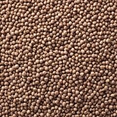Close-up of Brown Seeds or Grains