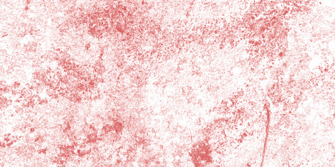 Fototapeta premium Old red paint on concrete wall with textured grunge appearance