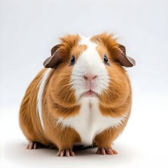 Adorable Fluffy Guinea Pig