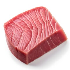 Raw Tuna Steak, Close-Up