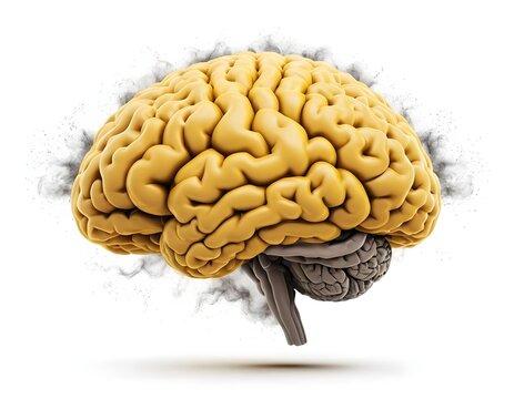 Exploding Brain - Concept of Mental Overload
