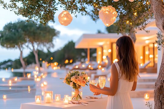 Romantic Seaside Dinner