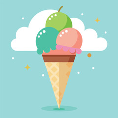 ice cream cone