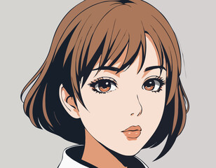 Personnage de style anime