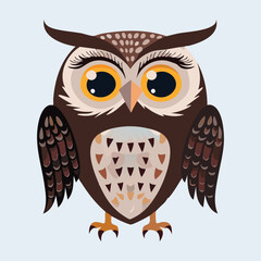 Crying Owl with Big Teardrops